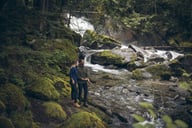 Miniatyrbilde 5 av Black Cutter & Buck Hunts Point Fleecejakke Dame