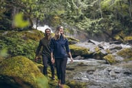 Miniatyrbilde 6 av Black Cutter & Buck Hunts Point Fleecejakke Dame