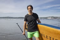 Miniatyrbilde 5 av Dark Navy Cutter & Buck Surf Pines Badeshorts