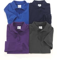 Miniatyrbilde 5 av Black Cottover Langermet Poloskjorte Dame