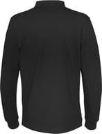 Miniatyrbilde 1 av Black Cottover Langermet Poloskjorte