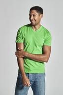 Miniatyrbilde 6 av Black Cottover V-hals T-skjorte