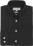 Miniatyrbilde 3 av Black Cottover Twill Skjorte Dame