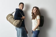 Miniatyrbilde 11 av Black Cottover Canvas Daypack Ryggsekk