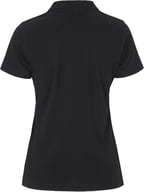 Miniatyrbilde 1 av Black Cottover Stretch Poloskjorte Dame