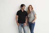 Miniatyrbilde 6 av Black Cottover Stretch Poloskjorte