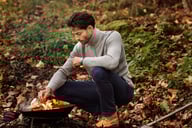 Miniatyrbilde 5 av Navy J. Harvest Brockway Strikket Cardigan