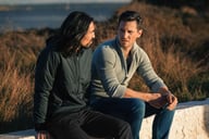 Miniatyrbilde 6 av Navy J. Harvest Brockway Strikket Cardigan