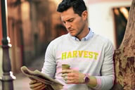 Miniatyrbilde 11 av Black/White J. Harvest Burlingham Skjorte