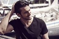 Miniatyrbilde 4 av Black J. Harvest Whailford V-hals T-skjorte