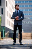 Miniatyrbilde 5 av Black J. Harvest Officer Chinos Bukse