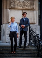 Miniatyrbilde 10 av Black J. Harvest Officer Chinos Bukse