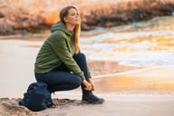 Miniatyrbilde 4 av Black J. Harvest Franklin Vattert Jakke Dame