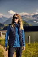 Miniatyrbilde 5 av Black J. Harvest Meadows Vattert Vest Dame