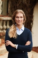 Miniatyrbilde 4 av Black J. Harvest Ashland V-hals Strikkegenser Dame