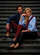 Miniatyrbilde 16 av Black J. Harvest Officer Chinos Bukse Dame