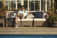 Miniatyrbilde 9 av Anthracite J. Harvest Neptune Modern Fit Poloskjorte