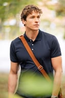 Miniatyrbilde 5 av Black J. Harvest Sunset Modern Fit Poloskjorte