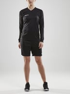 Miniatyrbilde 4 av Black Craft Teamwear Squad Go Jersey Solid Langermet T-skjorte Dame