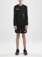 Miniatyrbilde 3 av Black Craft Teamwear Squad Go Jersey Solid Langermet T-skjorte Barn