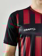 Miniatyrbilde 4 av Black/Bright Red Craft Teamwear Progress 2.0 Stripe  T-skjorte