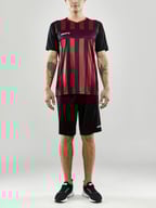 Miniatyrbilde 6 av Black/Bright Red Craft Teamwear Progress 2.0 Stripe  T-skjorte
