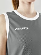 Miniatyrbilde 4 av Black/White Craft Teamwear Progress Reversible Basket Singlet W