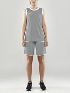 Miniatyrbilde 9 av Black/White Craft Teamwear Progress Reversible Basket  Shorts Dame