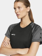 Miniatyrbilde 4 av Black-Granite Craft Teamwear Squad Go Contrast  T-skjorte Dame