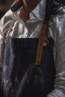 Miniatyrbilde 4 av Grey Kosta Linnewäfveri Forkle