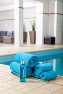 Miniatyrbilde 4 av Dark Grey Kosta Linnewäfveri  Linda Bomullsfrotté Håndklesett