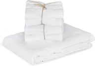 Miniatyrbilde 1 av White Kosta Linnewäfveri Eliza Resirkulert Bomull 12-pk Servietter