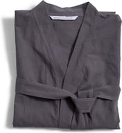 Miniatyrbilde 2 av Dark Grey Kosta Linnewäfveri Spa Morgenkåpe