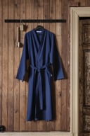 Miniatyrbilde 7 av Dark Grey Kosta Linnewäfveri Spa Morgenkåpe