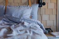 Miniatyrbilde 2 av Dark Grey Kosta Linnewäfveri Linnea Lin Sengesett