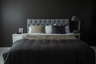 Miniatyrbilde 3 av Dark Grey Kosta Linnewäfveri Nottingham Lyocell Sengesett