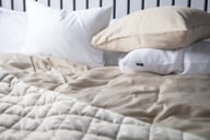 Miniatyrbilde 4 av Dark Grey Kosta Linnewäfveri Nottingham Lyocell Sengesett