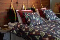 Miniatyrbilde 1 av Navy Kosta Linnewäfveri Nisse Bomull Sengesett