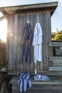 Miniatyrbilde 4 av Navy Lord Nelson Bathrobe Hamam