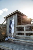 Miniatyrbilde 5 av Navy Lord Nelson Bathrobe Hamam