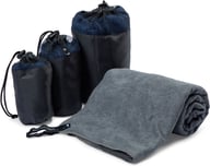 Miniatyrbilde 2 av Grey Lord Nelson Towel Micro fibre