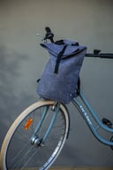 Miniatyrbilde 8 av Grey Lord Nelson Filt Rulletopp Sykkelveske