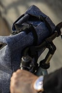 Miniatyrbilde 9 av Grey Lord Nelson Filt Rulletopp Sykkelveske