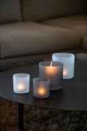 Miniatyrbilde 2 av Grey Lord Nelson Frostet Glass 15 x 15 cm Lanterne