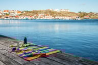 Miniatyrbilde 5 av Multi Lord Nelson Stripe Strandhåndkle