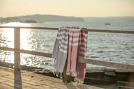 Miniatyrbilde 3 av Grey Lord Nelson Victory Morhult 193 g/m2 90x150 cm Hamam Håndkle