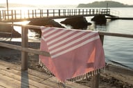 Miniatyrbilde 7 av Grey Lord Nelson Victory Morhult 193 g/m2 90x150 cm Hamam Håndkle