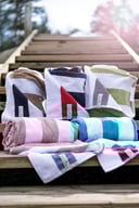 Miniatyrbilde 5 av Black/Grey Lord Nelson Victory Double Face 80x160 cm Badelaken Håndkle