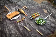 Miniatyrbilde 1 av Steel Örrefors Hunting OH Reusable Skewers 2-Pack