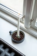 Miniatyrbilde 2 av Black Örrefors Jernverk 2-pk Bedchamber Lysestaker